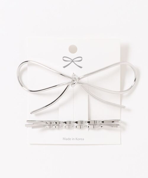 MAJESTIC LEGON(マジェスティックレゴン)の「アンニュイヘアカフスset(その他ヘアアクセサリー・レディース・シルバー/ゴールド・FREE)」の1枚目の写真