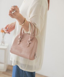 ITEMS URBANRESEARCH | クロコラウンドボストンバッグ(ボストンバッグ)