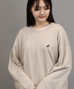 TECH SWEAT TEAM CREWNECK BAGGY TOP（スウェット）｜F.C.Real