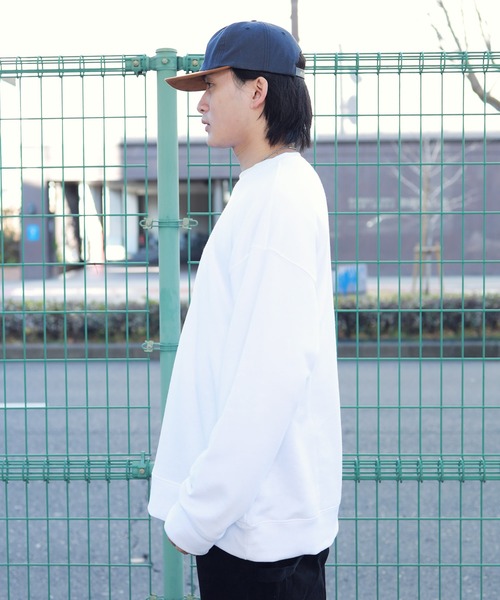 KANGOL(カンゴール)の「KANGOL / カンゴール 別注 コラボ オーバーサイズ トレーナー ヘビーウェイト 裏毛 スウェット(スウェット・メンズ・ホワイト/ブラック/ベージュ/ブルー/ホワイト系その他/ブラック系その他/ベージュ系その他/ブルー系その他/ホワイト系その他2/ホワイト系その他3/ブラック系その他2/ブラック系その他3/ベージュ系その他2/ブルー系その他2・SMALL/MEDIUM/LARGE/X-LARGE)」の19枚目の写真