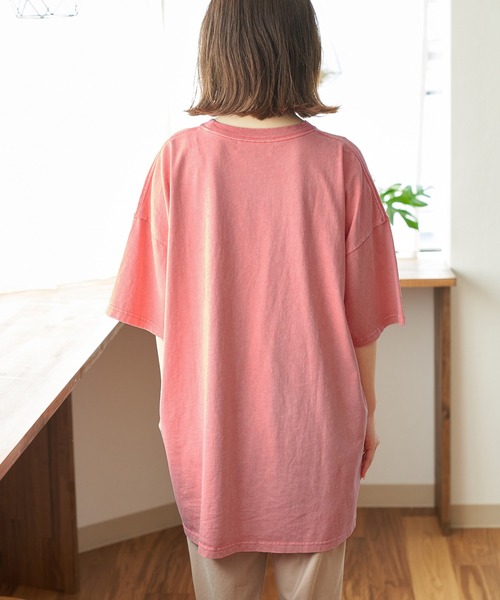 ROPE' PICNIC(ロペピクニック)の「【ガンバレルーヤ×ROPE' PICNIC】カレッジロゴBIG Tシャツ(Tシャツ/カットソー・レディース・ホワイト/ピンク/イエロー・38)」の20枚目の写真