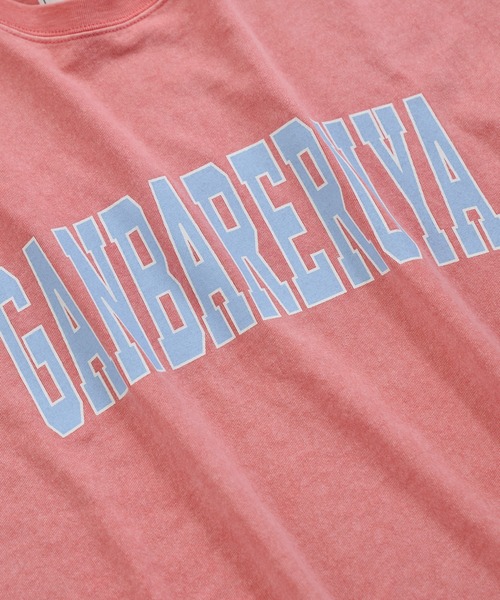 ROPE' PICNIC(ロペピクニック)の「【ガンバレルーヤ×ROPE' PICNIC】カレッジロゴBIG Tシャツ(Tシャツ/カットソー・レディース・ホワイト/ピンク/イエロー・38)」の6枚目の写真