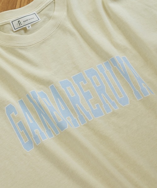 ROPE' PICNIC(ロペピクニック)の「【ガンバレルーヤ×ROPE' PICNIC】カレッジロゴBIG Tシャツ(Tシャツ/カットソー・レディース・ホワイト/ピンク/イエロー・38)」の11枚目の写真