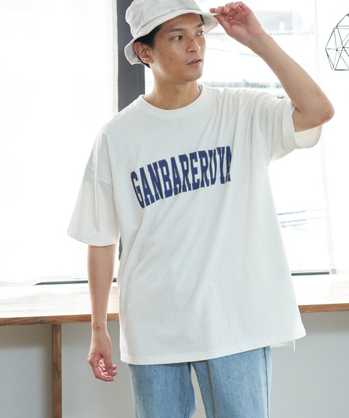 ROPE' PICNIC(ロペピクニック)の「【ガンバレルーヤ×ROPE' PICNIC】カレッジロゴBIG Tシャツ(Tシャツ/カットソー・レディース・ホワイト/ピンク/イエロー・38)」の19枚目の写真