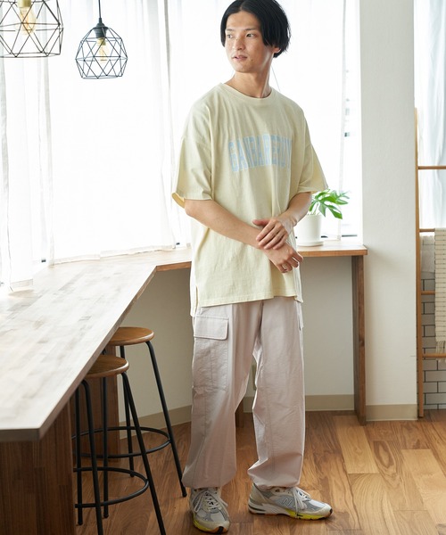 ROPE' PICNIC(ロペピクニック)の「【ガンバレルーヤ×ROPE' PICNIC】カレッジロゴBIG Tシャツ(Tシャツ/カットソー・レディース・ホワイト/ピンク/イエロー・38)」の9枚目の写真