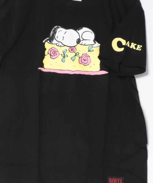 PEANUTS(ピーナッツ)の「【 PEANUTS / NOSTALGICA 】 スヌーピー Tシャツ Type B(Tシャツ/カットソー・レディース・ホワイト/ブラック/ブルー/グリーン/ホワイト系その他/ブラック系その他/ブラック系その他2/ブラック系その他3・MEDIUM/LARGE)」の10枚目の写真