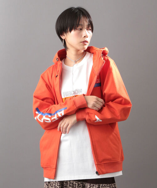 AVIREX(アヴィレックス)の「【AVIREX FLYER'S】ウィメンズ スウェット パーカー/ WOMEN'S L/S SWEAT PARKA/AF/アヴィレックス/AVIREX(パーカー・レディース・ライトグレー/ブラック/オリーブ/オレンジ・FREE)」の1枚目の写真