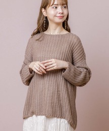 flower | フェミニンルーズニット(ニット/セーター)