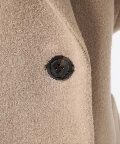 IENA(イエナ)の「ウールベルテッドショートコート◆(その他アウター・レディース・ネイビー/ベージュ/ブラック・38/34/36)」の17枚目の写真