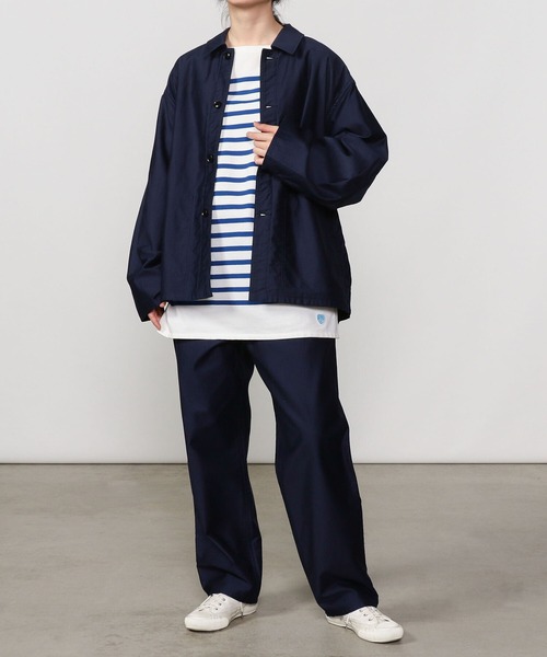 blurhms（ブラームス）の「【blurhmsROOTSTOCK】モールスキンワークジャケット WOMEN（カバーオール・レディース・ブルー系その他5・2）」の5枚目の写真