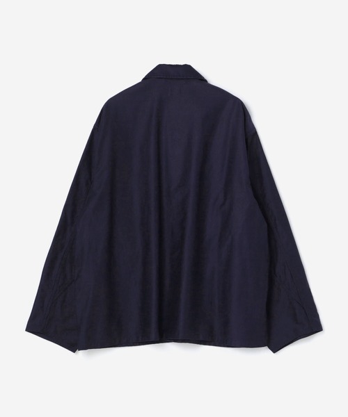 blurhms（ブラームス）の「【blurhmsROOTSTOCK】モールスキンワークジャケット WOMEN（カバーオール・レディース・ブルー系その他5・2）」の7枚目の写真