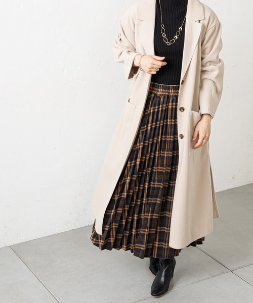 prose verse（プロズヴェール）の「バックタックシングルテーラーコート（チェスターコート・レディース・アイボリー/イエロー/ブラック/モカ・LARGE/MEDIUM）」の11枚目の写真