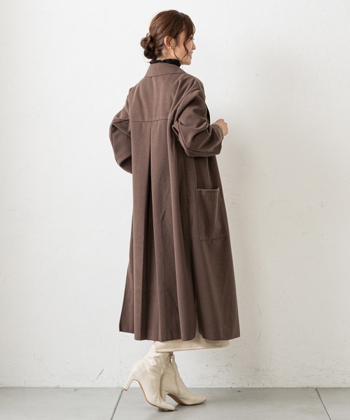 prose verse（プロズヴェール）の「バックタックシングルテーラーコート（チェスターコート・レディース・アイボリー/イエロー/ブラック/モカ・LARGE/MEDIUM）」の16枚目の写真