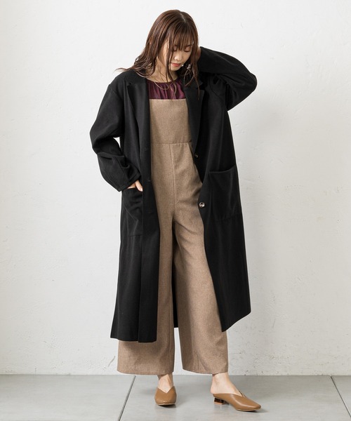 prose verse（プロズヴェール）の「バックタックシングルテーラーコート（チェスターコート・レディース・アイボリー/イエロー/ブラック/モカ・LARGE/MEDIUM）」の19枚目の写真