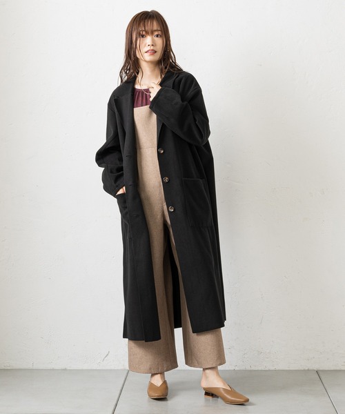 prose verse（プロズヴェール）の「バックタックシングルテーラーコート（チェスターコート・レディース・アイボリー/イエロー/ブラック/モカ・LARGE/MEDIUM）」の20枚目の写真