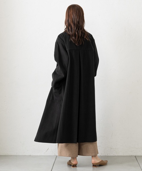 prose verse（プロズヴェール）の「バックタックシングルテーラーコート（チェスターコート・レディース・アイボリー/イエロー/ブラック/モカ・LARGE/MEDIUM）」の22枚目の写真