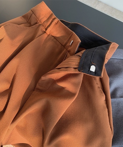 chuclla】【2021/AW】Rolle up wide pants chw21a067