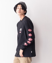 【BEN DAVIS/ ベンデイビス】袖プリント ロゴ ロンT / 長袖Tシャツ