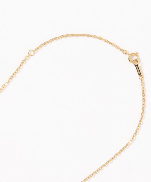 PAS TIERRA（パティエラ）の「【Carillon】ムーンロングネックレス(70cm)（ネックレス・レディース・イエローゴールド・FREE）」の2枚目の写真