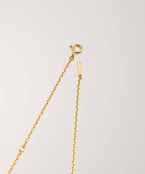 PAS TIERRA（パティエラ）の「【Carillon】ムーンロングネックレス(70cm)（ネックレス・レディース・イエローゴールド・FREE）」の6枚目の写真