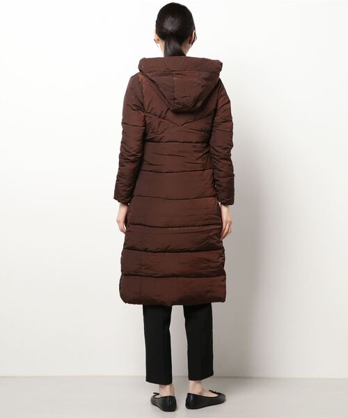 Ritzy（リッツィー）の「防寒 中綿 ロング ダウンコート（ダウンジャケット/コート・レディース・ブラック/ベージュ/ブラウン/グレー/カーキ/キャメル・M/L）」の8枚目の写真