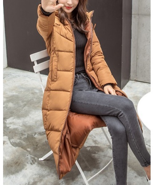 Ritzy（リッツィー）の「防寒 中綿 ロング ダウンコート（ダウン