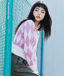 atmos pink（アトモスピンク）の「atmos pink アーガイル柄ミニ