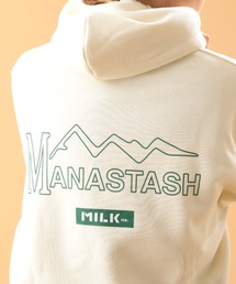 MILKFED. | MILKFED. × MANASTASH /ミルクフェド×マナスタッシュ　HOODIE フーディー　スウェットパーカー(パーカー)