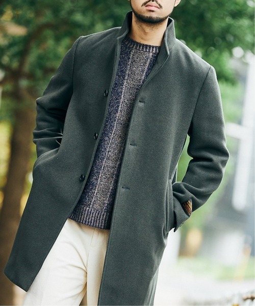 JOURNAL STANDARD ダークグリーン チェスターコート JOURNAL STANDARD（ジャーナルスタンダード）｜チェスターコート