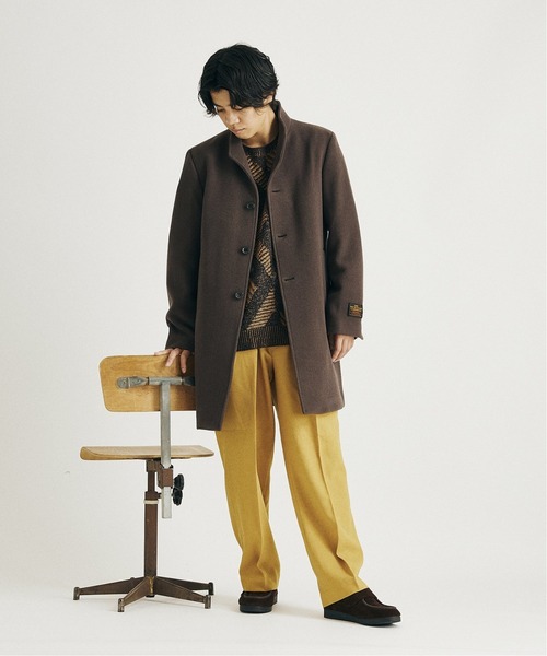 JOURNAL STANDARD（ジャーナルスタンダード）の「【SOUTH WALES】モッサースタンドチェスター（チェスターコート・メンズ・ナチュラル/グレー/ブラウン/ブラック/グリーン・X-LARGE/MEDIUM/SMALL/LARGE）」の12枚目の写真