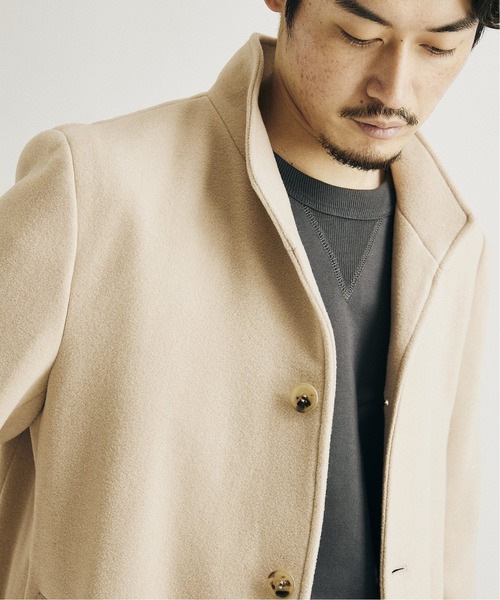 JOURNAL STANDARD（ジャーナルスタンダード）の「【SOUTH WALES】モッサースタンドチェスター（チェスターコート・メンズ・ナチュラル/グレー/ブラウン/ブラック/グリーン・X-LARGE/MEDIUM/SMALL/LARGE）」の22枚目の写真