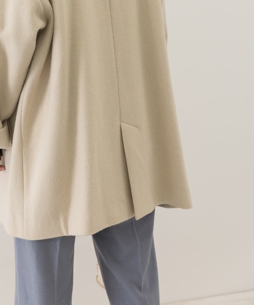 F by ROSSO（エフバイロッソ）の「F by ROSSO メルトンビッグカラー