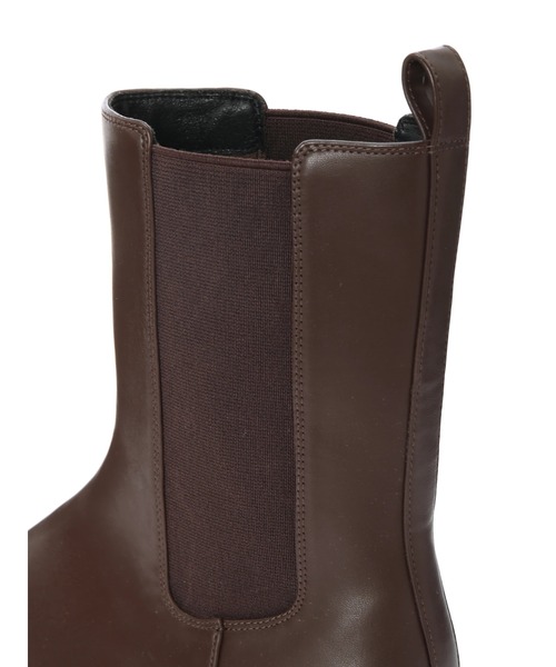 earth music&ecology（アースミュージックアンドエコロジー）の「ORiental TRaffic サイドゴアブーツ（ブーツ・レディース・ブラック/ベージュ/ブラウン・S/M/L）」の10枚目の写真