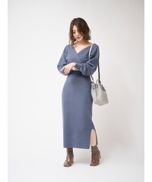 FRAY I.D(フレイアイディー)の「リボンバッグ(ショルダーバッグ・レディース・ホワイト/グレー/キャメル・FREE)」の6枚目の写真