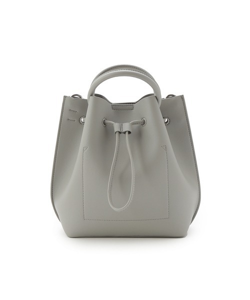 FRAY I.D(フレイアイディー)の「リボンバッグ(ショルダーバッグ・レディース・ホワイト/グレー/キャメル・FREE)」の8枚目の写真