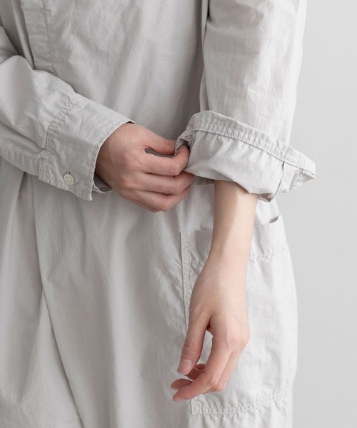 note et silence （ノートエシロンス）の「【 AMB100貨 】3Dオールインワン　長袖（つなぎ/オールインワン・レディース・グレー/ピンク・0）」の3枚目の写真