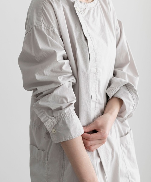 note et silence （ノートエシロンス）の「【 AMB100貨 】3Dオールインワン　長袖（つなぎ/オールインワン・レディース・グレー/ピンク・0）」の13枚目の写真