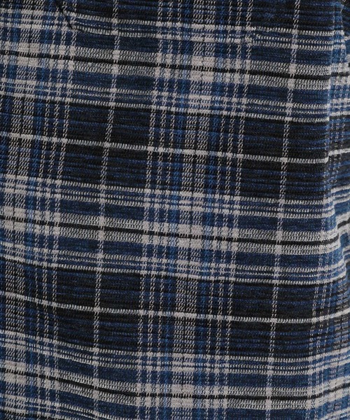 niko and...(ニコアンド)の「モールツイードチェックシャツ(シャツ/ブラウス・メンズ・ブラウン/ブルー/アイボリー・MEDIUM/LARGE)」の10枚目の写真