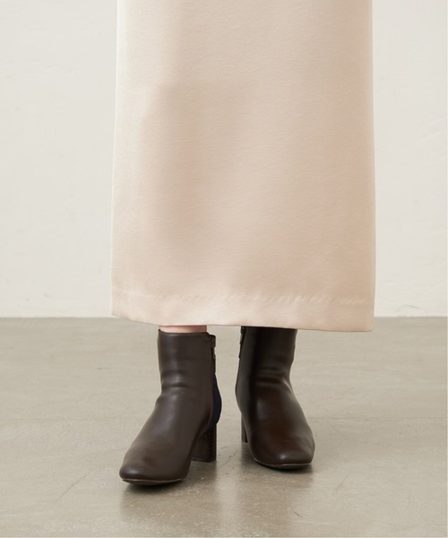 LE TALON（ルタロン）の「5cmサイドベルトショートブーツ◆（ブーツ・レディース・ブラウン/ブラック系その他・SMALL/MEDIUM/LARGE/X-LARGE）」の21枚目の写真