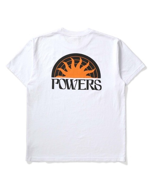 POWERS(パワーズ)の「POWERS SUN SS TEE パワーズ UNION ユニオン Tシャツ(Tシャツ/カットソー・メンズ・ホワイト/ブラック・SMALL/MEDIUM/LARGE/X-LARGE)」の2枚目の写真