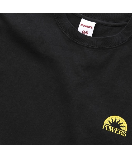 POWERS(パワーズ)の「POWERS SUN SS TEE パワーズ UNION ユニオン Tシャツ(Tシャツ/カットソー・メンズ・ホワイト/ブラック・SMALL/MEDIUM/LARGE/X-LARGE)」の4枚目の写真