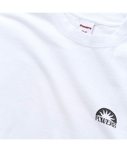 POWERS(パワーズ)の「POWERS SUN SS TEE パワーズ UNION ユニオン Tシャツ(Tシャツ/カットソー・メンズ・ホワイト/ブラック・SMALL/MEDIUM/LARGE/X-LARGE)」の8枚目の写真