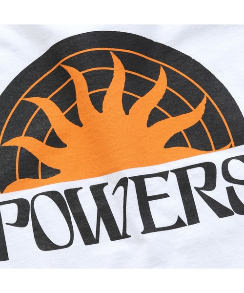 POWERS(パワーズ)の「POWERS SUN SS TEE パワーズ UNION ユニオン Tシャツ(Tシャツ/カットソー・メンズ・ホワイト/ブラック・SMALL/MEDIUM/LARGE/X-LARGE)」の3枚目の写真