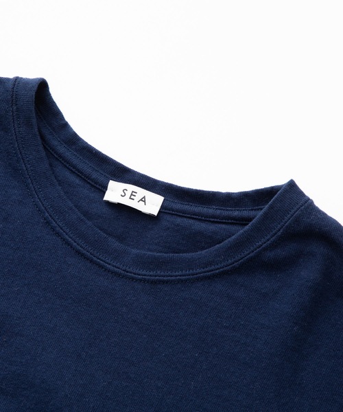 SEA(シー)の「SEA CHIBI GRAPHIC L/S TEE (YIN YONG)(Tシャツ/カットソー・キッズ・ネイビー系/イエロー/ホワイト・0/2/1)」の4枚目の写真