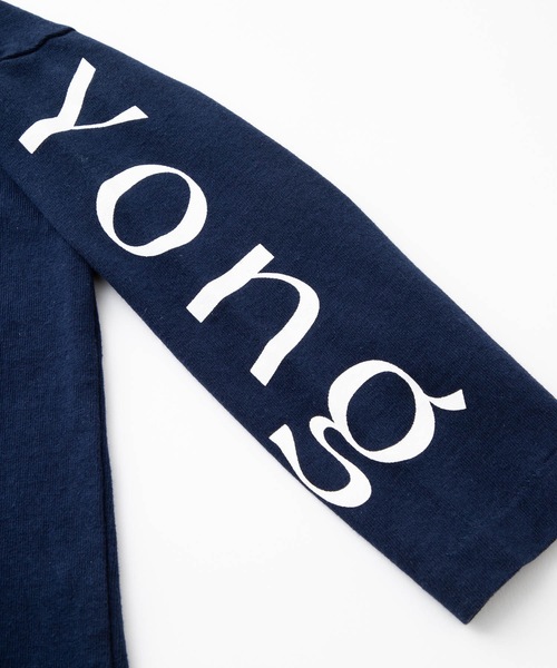 SEA(シー)の「SEA CHIBI GRAPHIC L/S TEE (YIN YONG)(Tシャツ/カットソー・キッズ・ネイビー系/イエロー/ホワイト・0/2/1)」の6枚目の写真