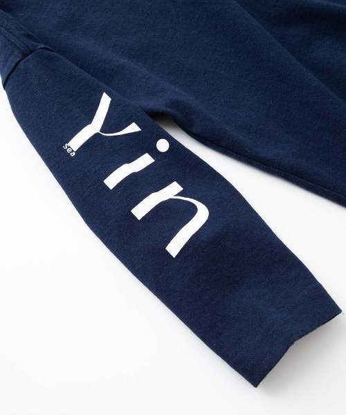 SEA(シー)の「SEA CHIBI GRAPHIC L/S TEE (YIN YONG)(Tシャツ/カットソー・キッズ・ネイビー系/イエロー/ホワイト・0/2/1)」の7枚目の写真