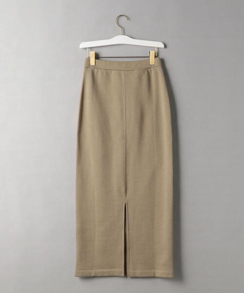 BEAUTY&YOUTH UNITED ARROWS(ビューティーアンドユースユナイテッドアローズ)の「BY 裏起毛バックスリット タイトマキシスカート -ウォッシャブル-(スカート・レディース・ブラック/ベージュ・FREE)」の11枚目の写真