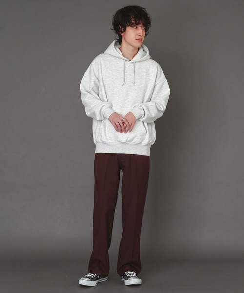 SENSE OF PLACE by URBAN RESEARCH（センスオブプレイスバイアーバンリサーチ）の「ウラキモウスフレスウェットパーカ（パーカー・メンズ・グリーン/ブラック/ライトブルー/ライトグレー・X-LARGE/LARGE/MEDIUM）」の11枚目の写真