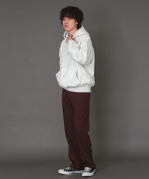 SENSE OF PLACE by URBAN RESEARCH（センスオブプレイスバイアーバンリサーチ）の「ウラキモウスフレスウェットパーカ（パーカー・メンズ・グリーン/ブラック/ライトブルー/ライトグレー・X-LARGE/LARGE/MEDIUM）」の12枚目の写真