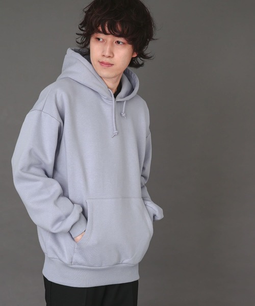 SENSE OF PLACE by URBAN RESEARCH（センスオブプレイスバイアーバンリサーチ）の「ウラキモウスフレスウェットパーカ（パーカー・メンズ・グリーン/ブラック/ライトブルー/ライトグレー・X-LARGE/LARGE/MEDIUM）」の17枚目の写真